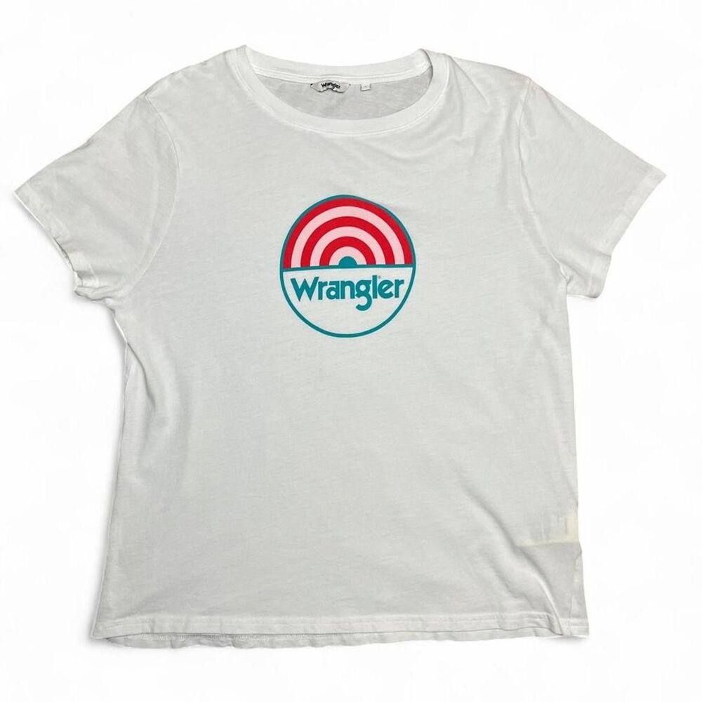 Wrangler Women's White Branded T-shirt